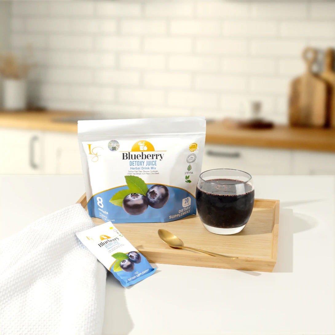 Blueberry Detoxy Juice Pouch
